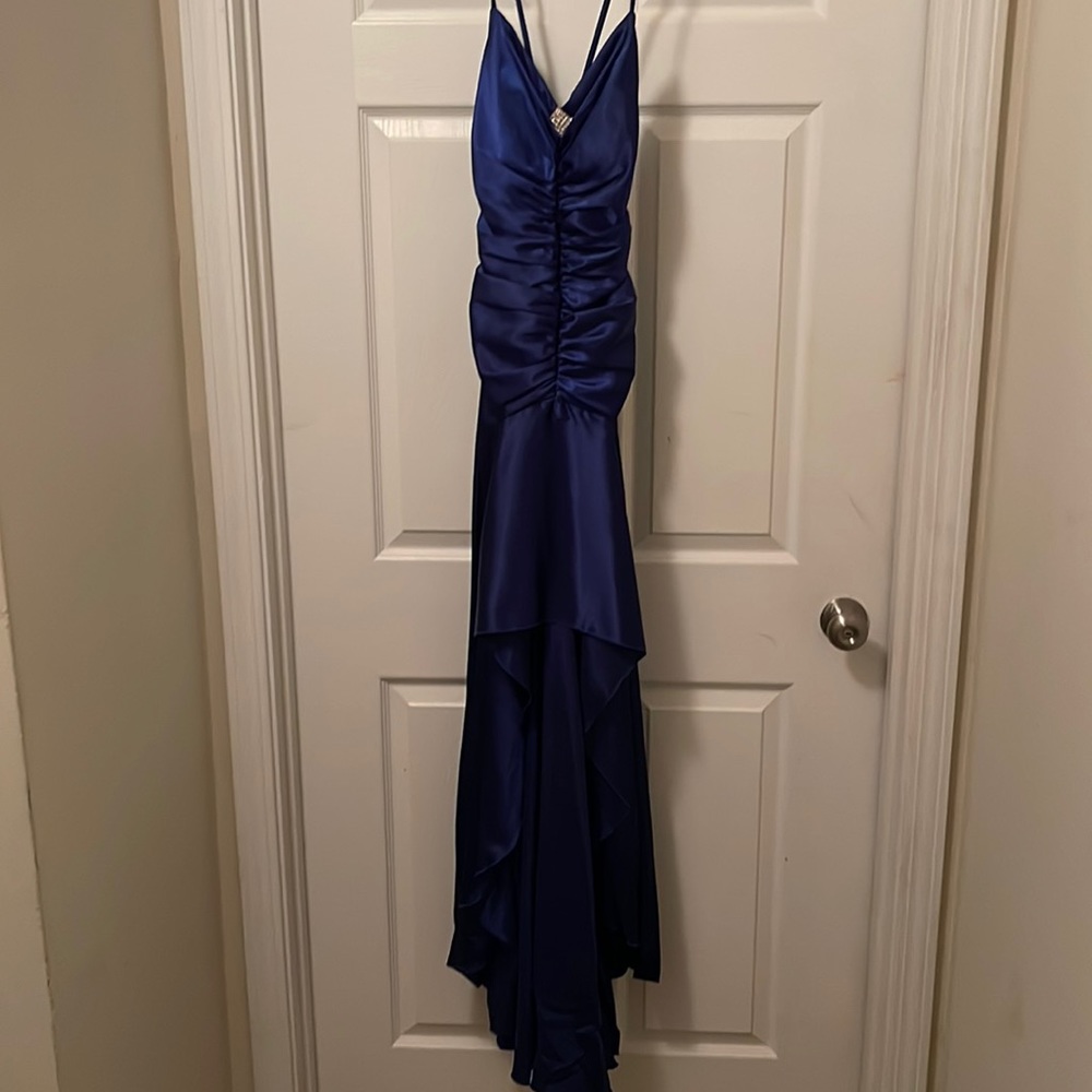 Blue dress